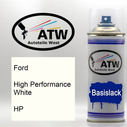 Ford, High Performance White, HP: 400ml Sprühdose, von ATW Autoteile West.